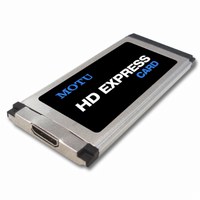 MOTU HD Express HDMI mit ExpressCard34