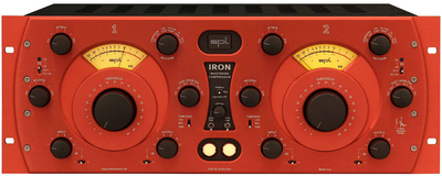 SPL Iron Mastering Compressor red