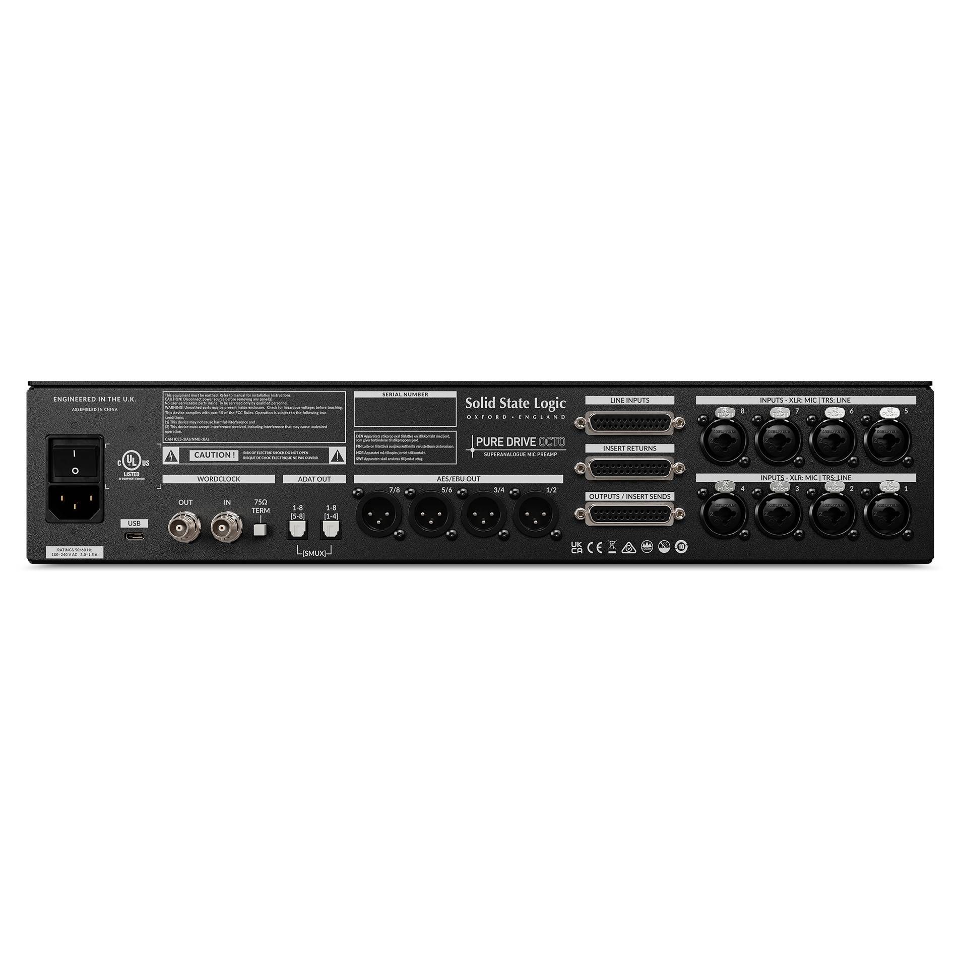 Solid State Logic SSL Pure Drive Octo