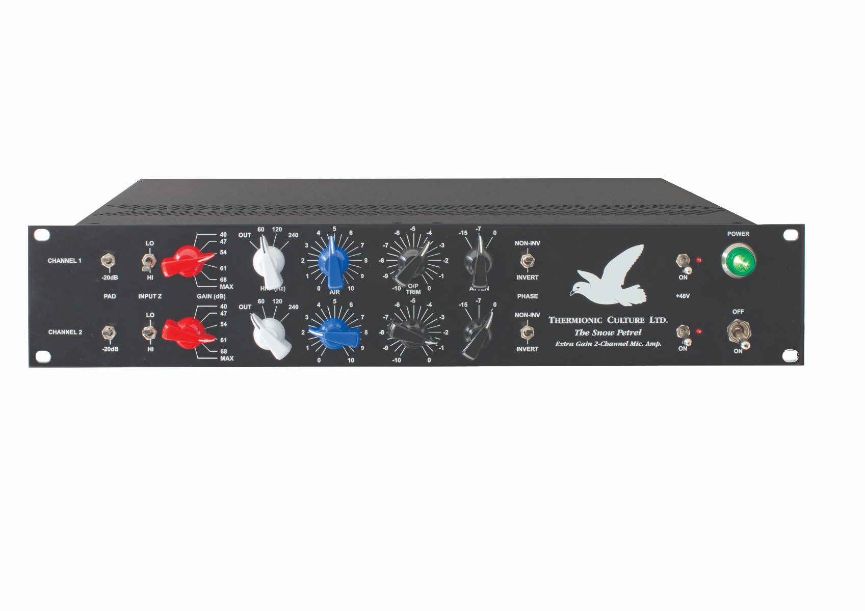 Thermionic Culture SNOW PETREL (extra gain + Ribbon Mic Preamp)