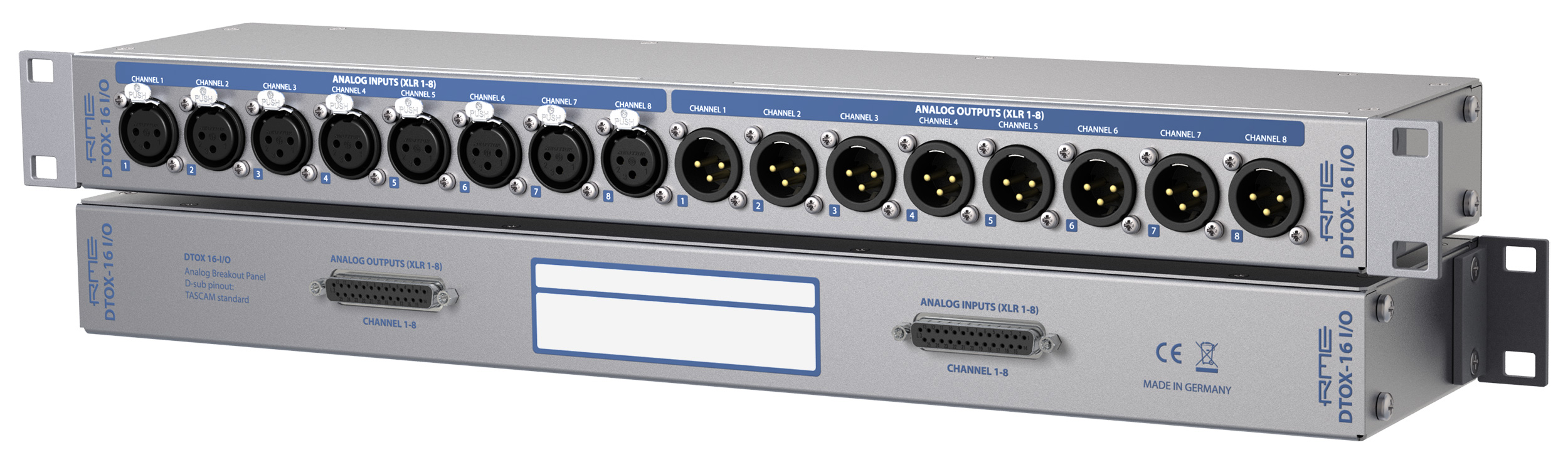 RME DTOX-16 I/O