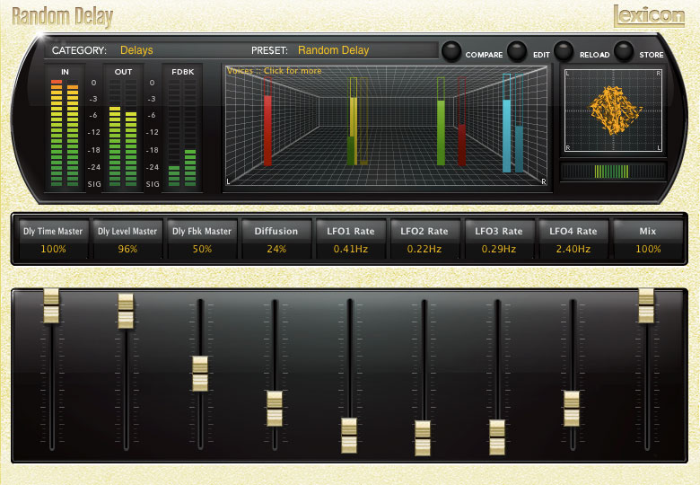 Lexicon PCM Native Random Delay