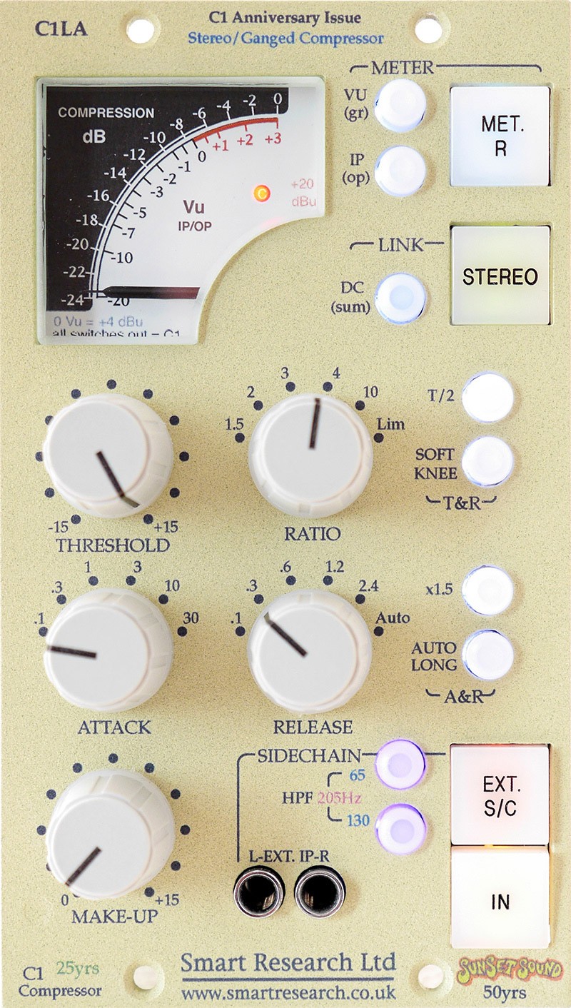 Smart Research C1LA Stereo/Dual Ganged Compressor