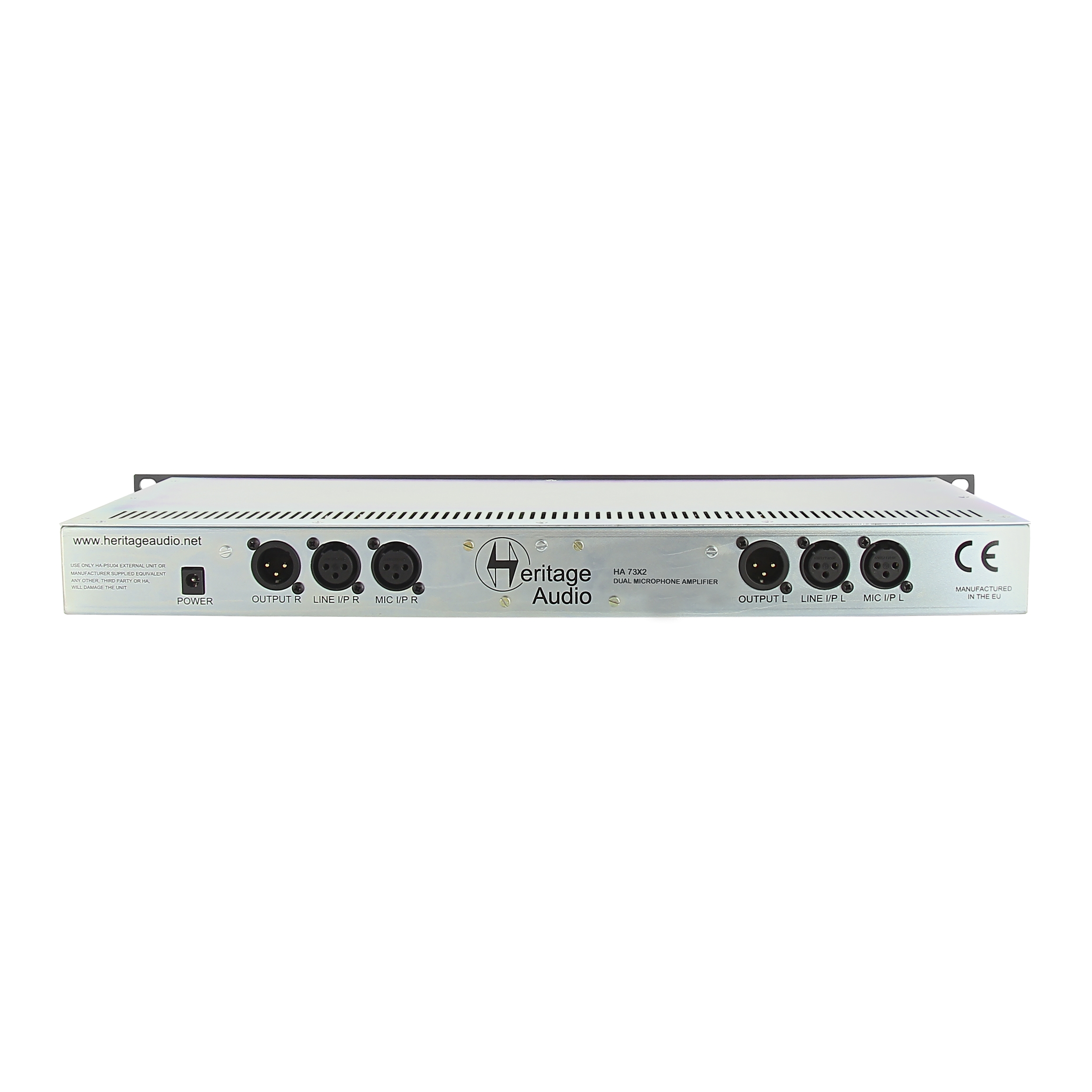 Heritage Audio HA73X2 ELITE - Dual Channel 1073 Mic Preamp