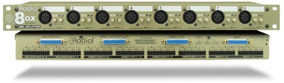 Radial 8ox - 8-channel Mic/Line Splitter