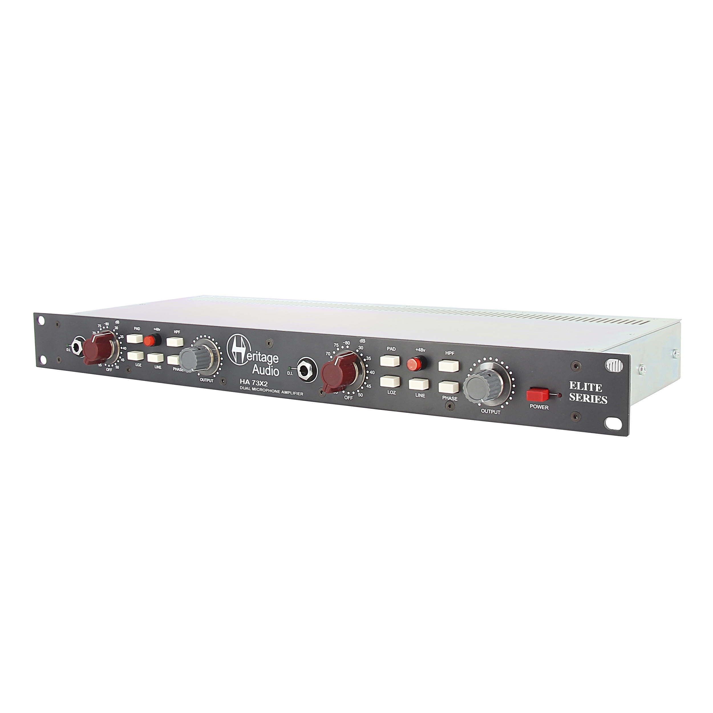 Heritage Audio HA73X2 ELITE - Dual Channel 1073 Mic Preamp