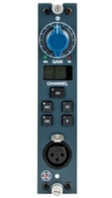 AMS Neve 1081R Mono Mic Pre module (blue)