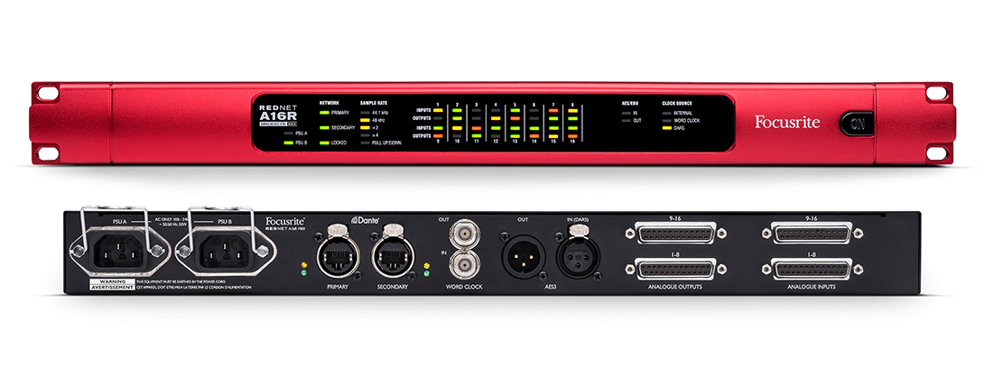 Focusrite RedNet A16R MkII