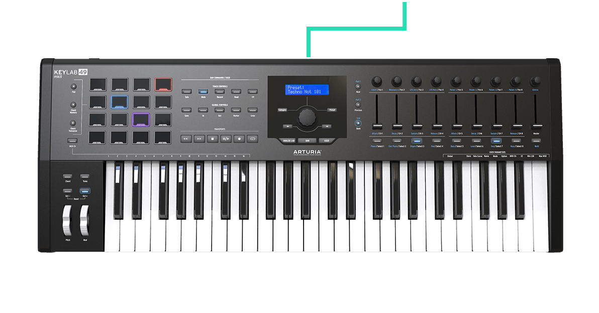 Arturia KeyLab Mk II 49 Black