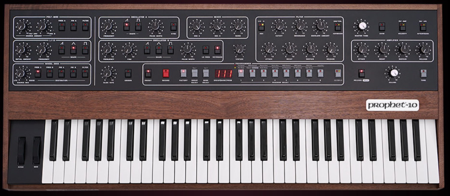 Sequential Prophet-10 Keyboard