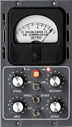 Retro Instruments Doublewide II Tube Compressor (B-Ware)