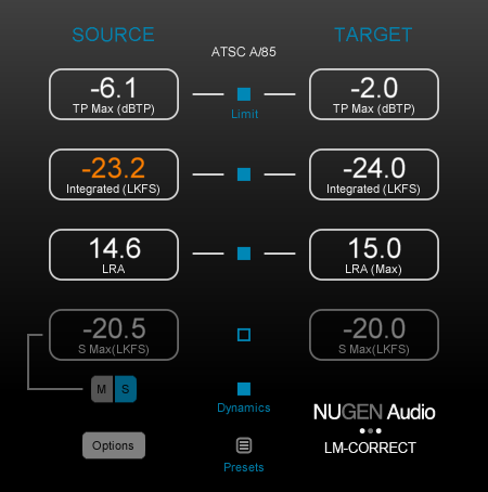 Nugen Audio LM-Correct 1 Upgrade to LM-Correct 2