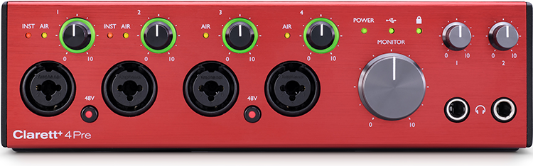 Focusrite Clarett+ 4Pre